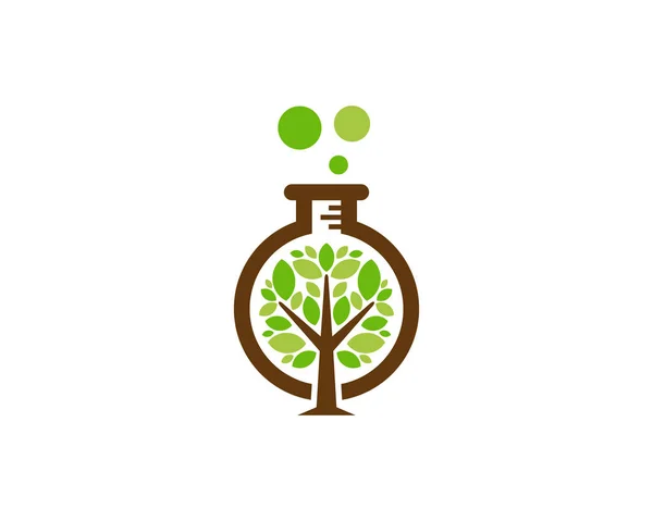 Tree Research Icon Design Element — стоковый вектор
