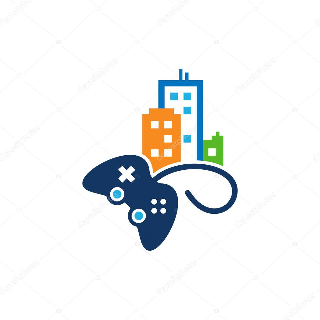 Game Town Logo Icon Design