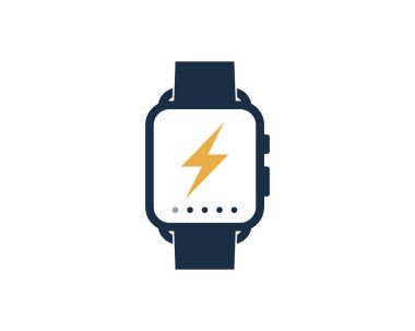 Güç akıllı izle kutsal kişilerin resmi Logo tasarım öğesi