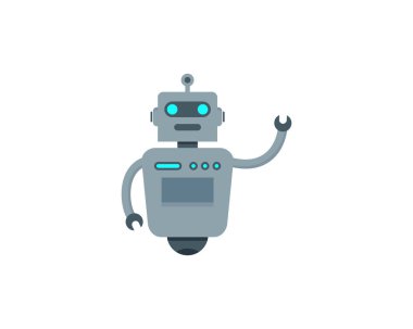 Robot Logo simge tasarımı