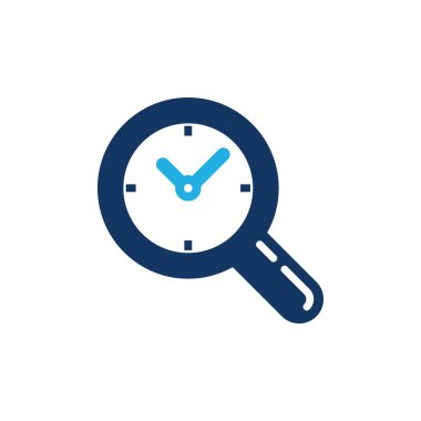 Zaman bul Logo simge tasarım