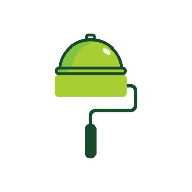 Menü boya Logo simge tasarım