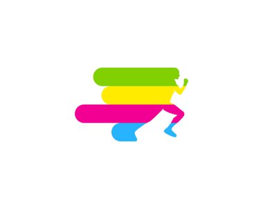 Çalışma Logo simgesi tasarım fırça