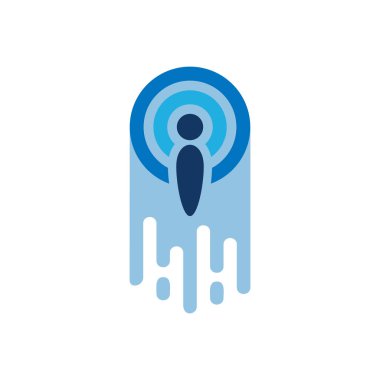 Sinyal boya Logo simge tasarım