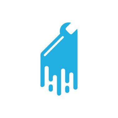 Tamir boya Logo simge tasarım