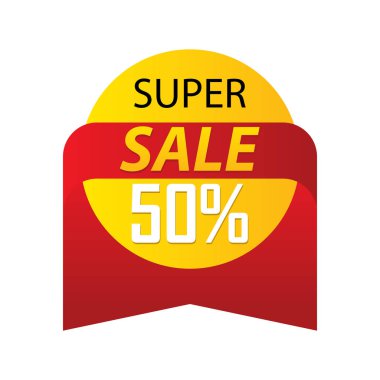 Satış rozet etiket Logo simge tasarım