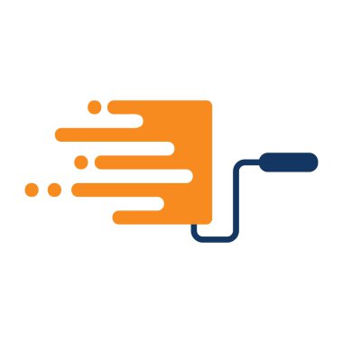 Hızlı boya Logo simge tasarım