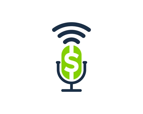 Finans Podcast Logo simge tasarım