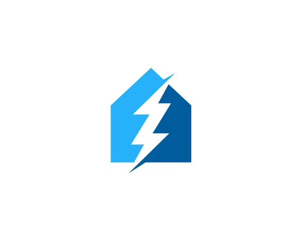 House Power Logo Icon Design — Stock Vector