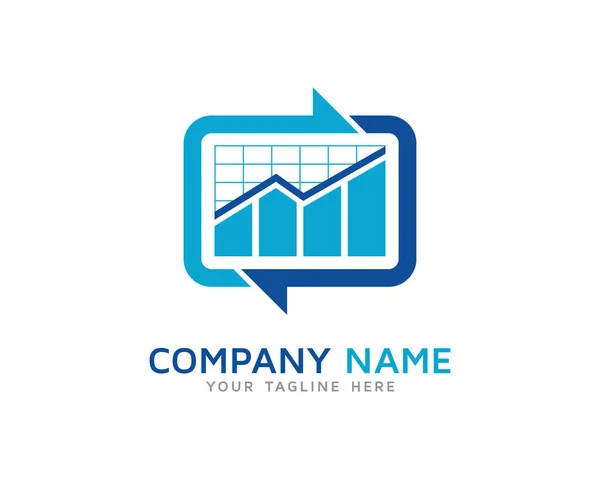 Transfer Report Logo Icon Design — Stock Vector