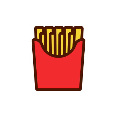 Pizza ve gıda Logo simge tasarım