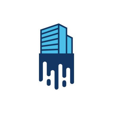 Bina boya Logo simge tasarım