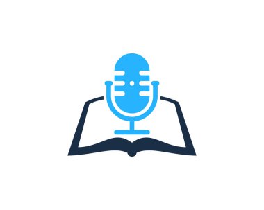 Sayfa Podcast Logo simge tasarım