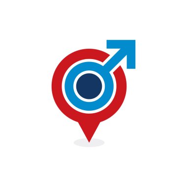 PIN erkek Logo simge tasarım