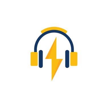 Enerji Müzik Logo simge tasarım