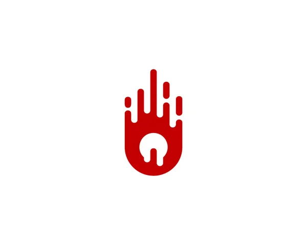 Buchstabe Symbol Logo Design Element — Stockvektor