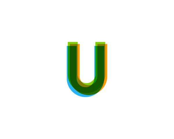 Στοιχείο Σχεδιασμού Λογότυπο Εικονίδιο Γράμμα — Διανυσματικό Αρχείο