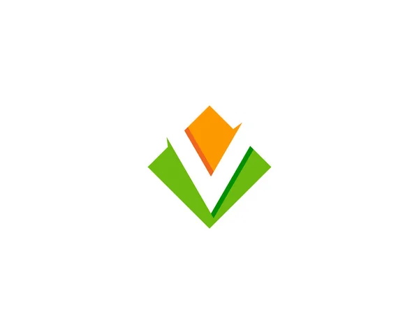 Dopis Icon Logo Design Element — Stockový vektor