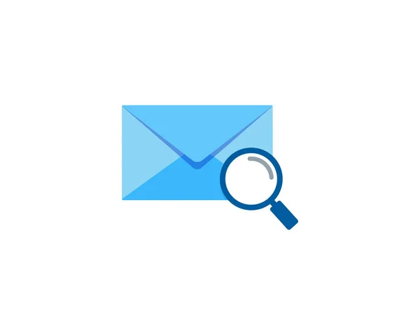 Durchsuchen Mail Logo Icon Design — Stockvektor