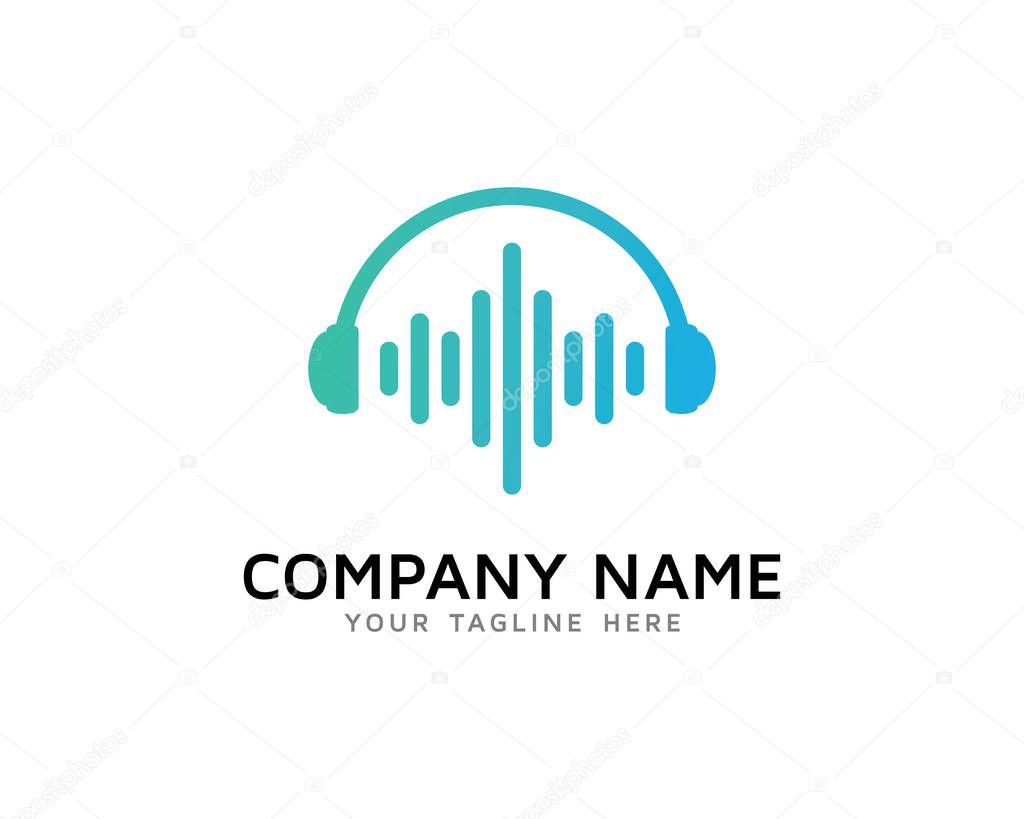 Podcast Professional Logo Icon Design