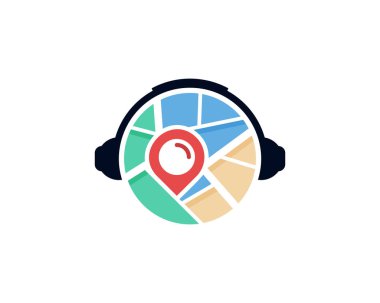 Logo simgesi tasarım eşleyin. Vektör çizim