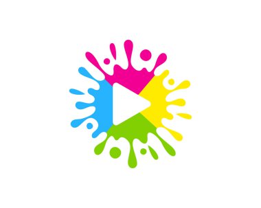 Video boya Logo simge tasarım