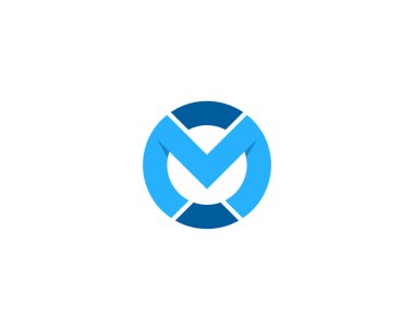A harfi simgesi Logo tasarım öğesi 