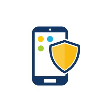 Kalkan mobil Logo simge tasarım