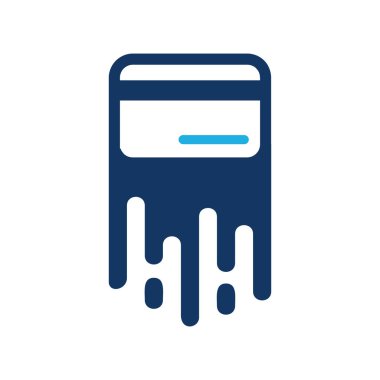 Kartı boya Logo simge tasarım