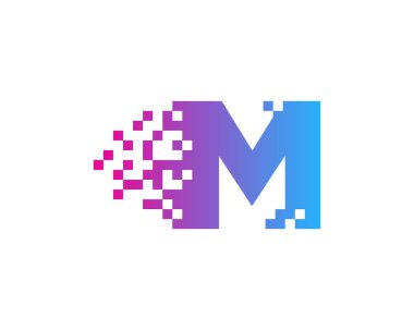 A harfi simgesi Logo tasarım öğesi 