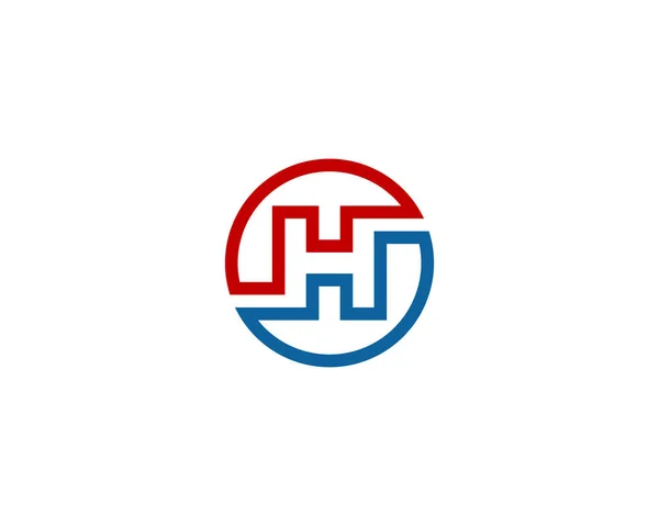 Betű Ikon Logo Design Elem — Stock Vector