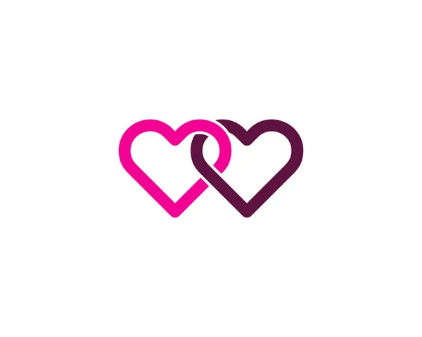 Profesyonel Logo Simge Tasarım Seviyorum — Stok Vektör