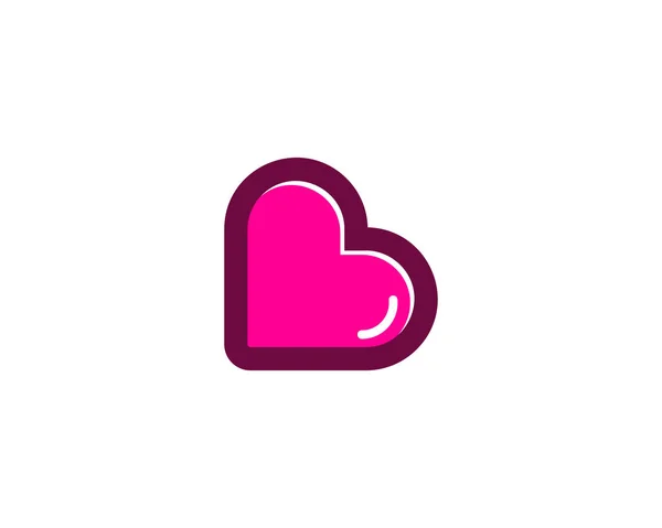 Love Letter Логотип Іконка Дизайн — стоковий вектор