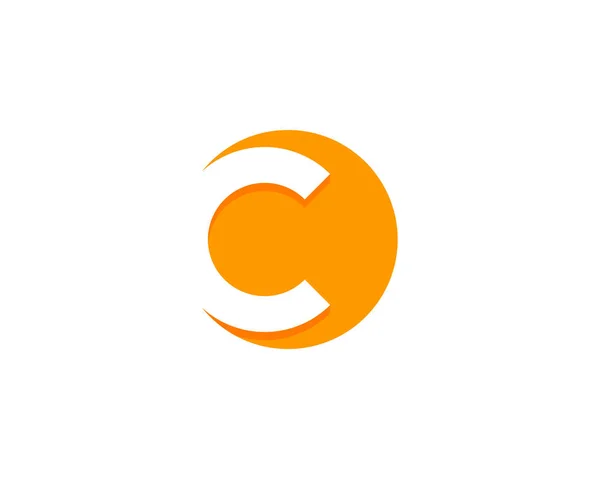 Mektup c simge Logo tasarım öğesi 
