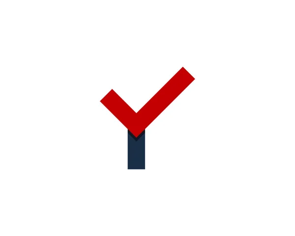 Mektup Simgesini Logo Tasarım Öğesi — Stok Vektör