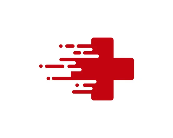 Teslim tıbbi Logo simge tasarım