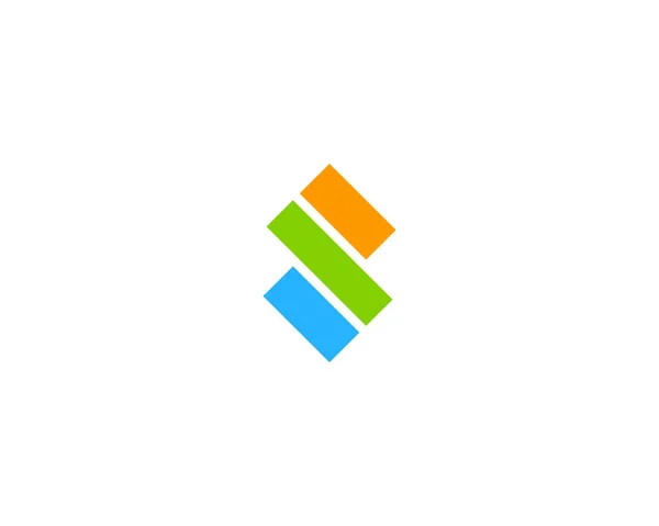 Dopis Ikonu Logo Design Element — Stockový vektor