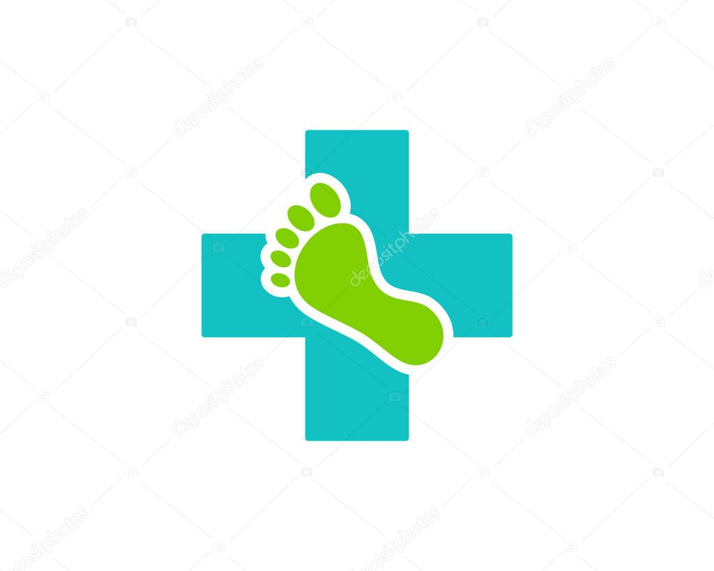 Foot Medicine Logo Icon Design