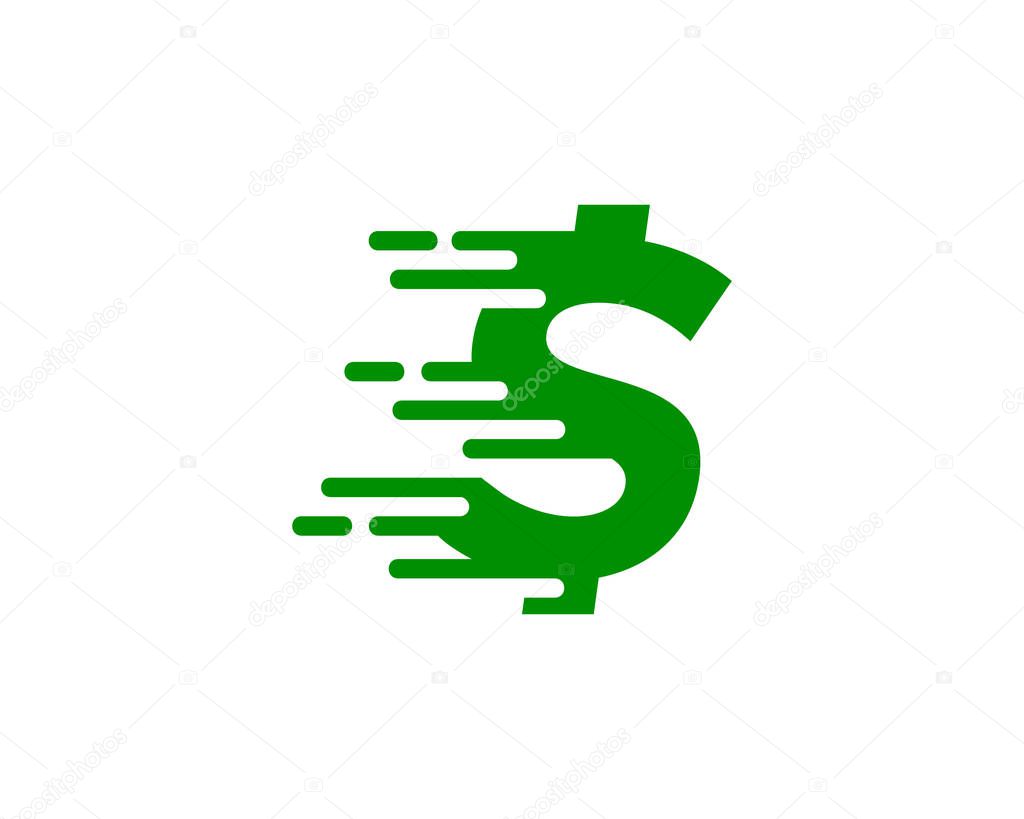 Delivery Money Logo Icon Design