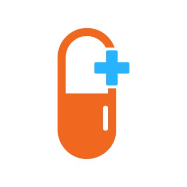 Tıbbi tıp Logo simge tasarım