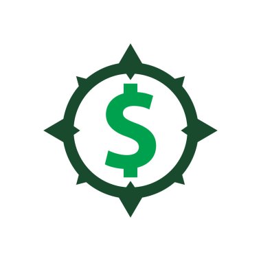 Pusula para Logo simge tasarım
