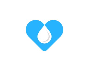 Su Love Logo simge tasarım