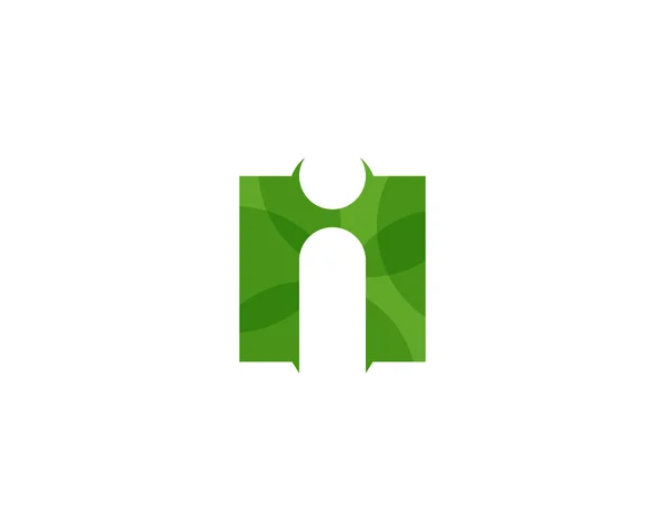 Lettre Icône Élément Conception Logo — Image vectorielle