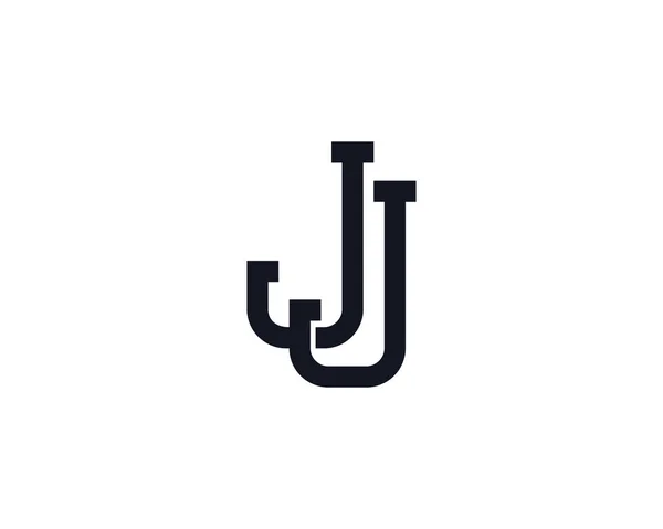 Монограма Літера Шаблон Дизайну Логотипу — стоковий вектор
