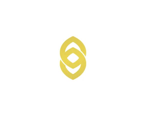 Letra Icono Diseño Logo Elemento — Vector de stock