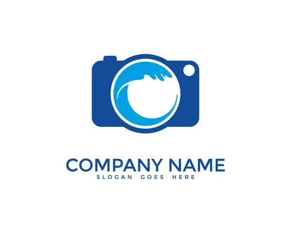 Fotografia Profissional Logo Icon Design — Vetor de Stock