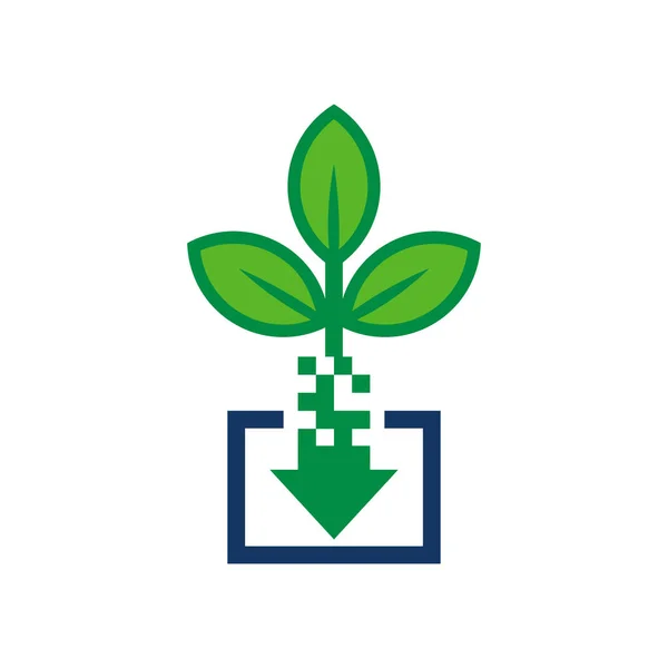 Télécharger Nature Logo Icône Design — Image vectorielle