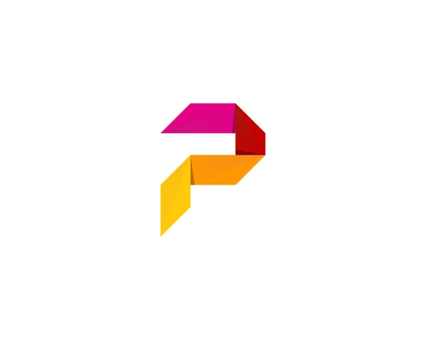 Mektup Simgesi Logo Tasarım Öğesi — Stok Vektör
