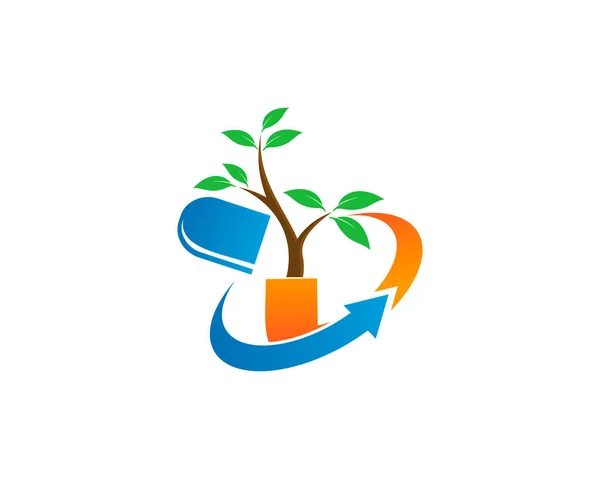 Tree Professional Logo Icon Design — Vector de stoc