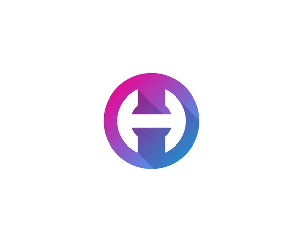 Litera Ikona Logo Design Element — Wektor stockowy